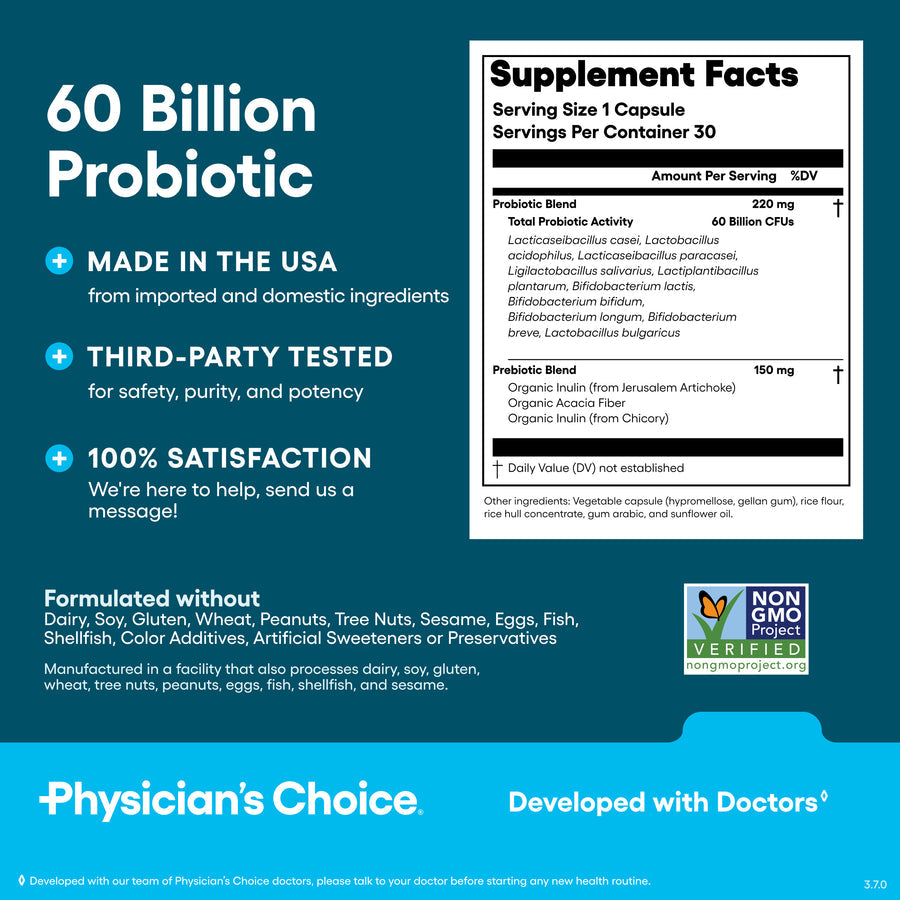 Probiotic & Digestive Enzyme Gut Support Bundle